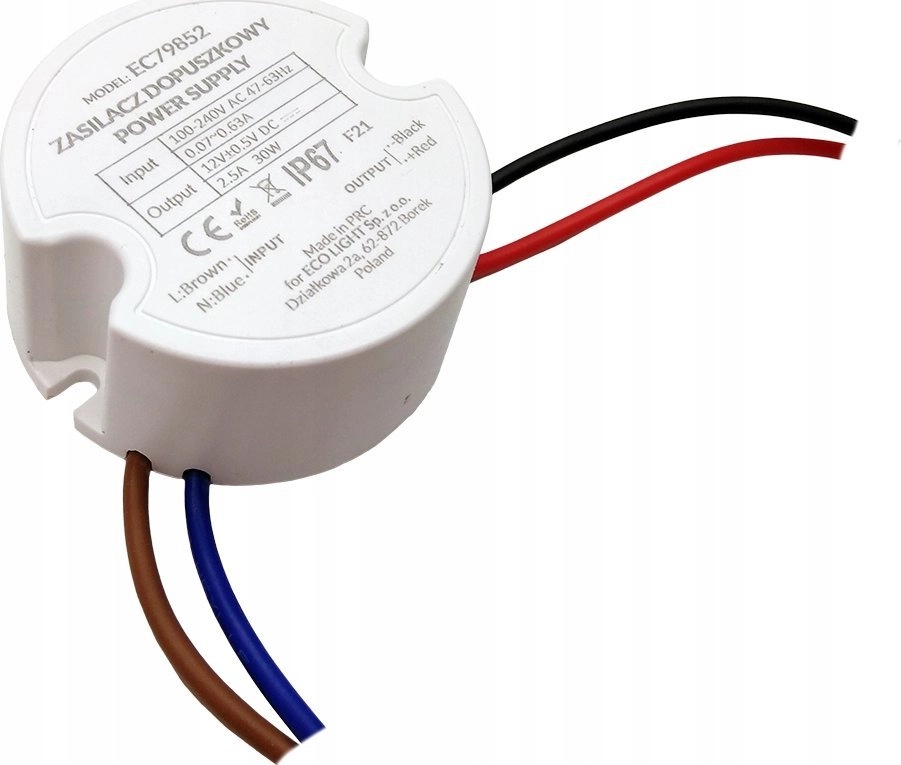 ECOLIGHT2 Ecolight EC79852 recessed LED power