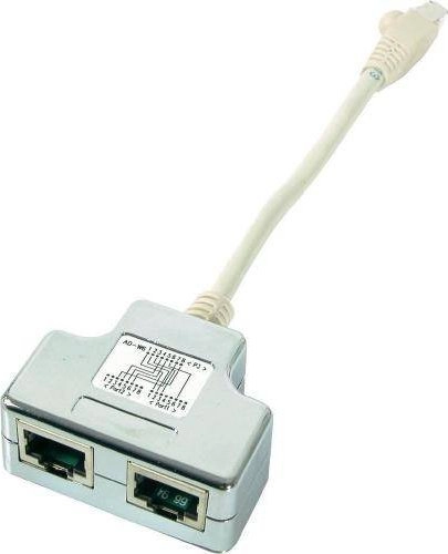 EFB T-Adapter Cat.5e 10/100BaseT/ISDN K5123