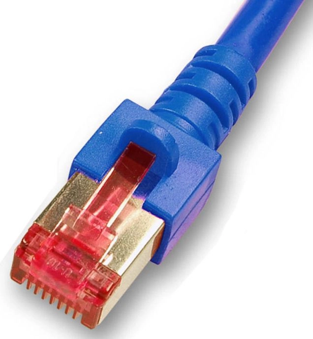 Patchkabel RJ45  CAT6 250Mhz  10m blau