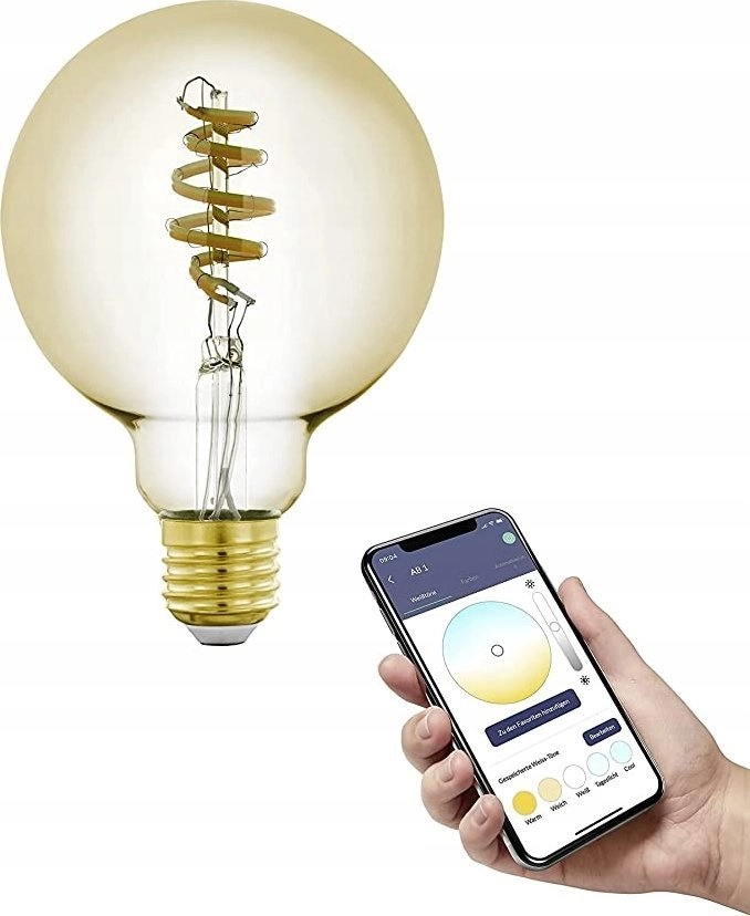 EGLO - E27 G95 Spiral LED
