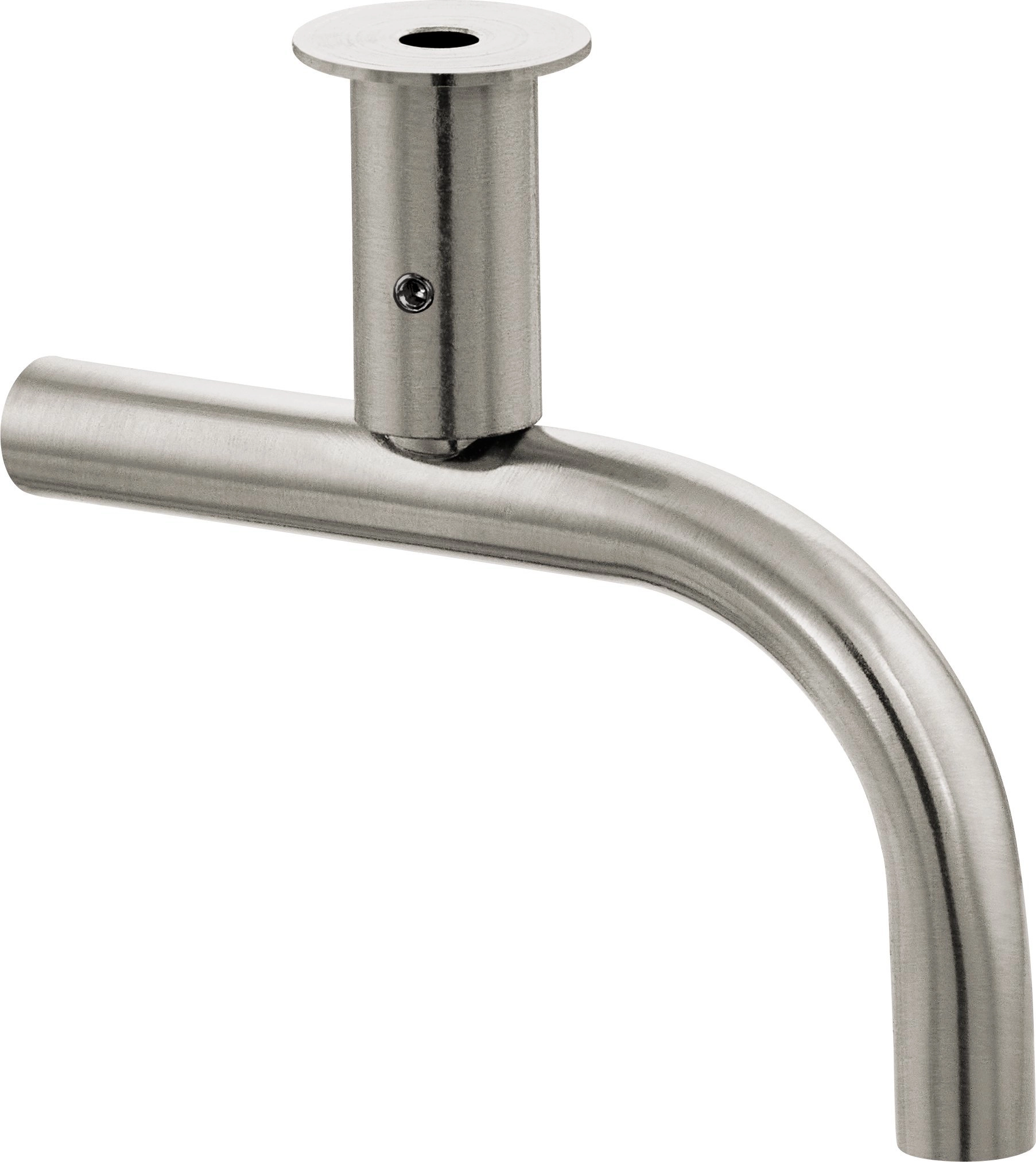 EGLO POINT PENDANT GOOSENECK BRUSHED STEEL