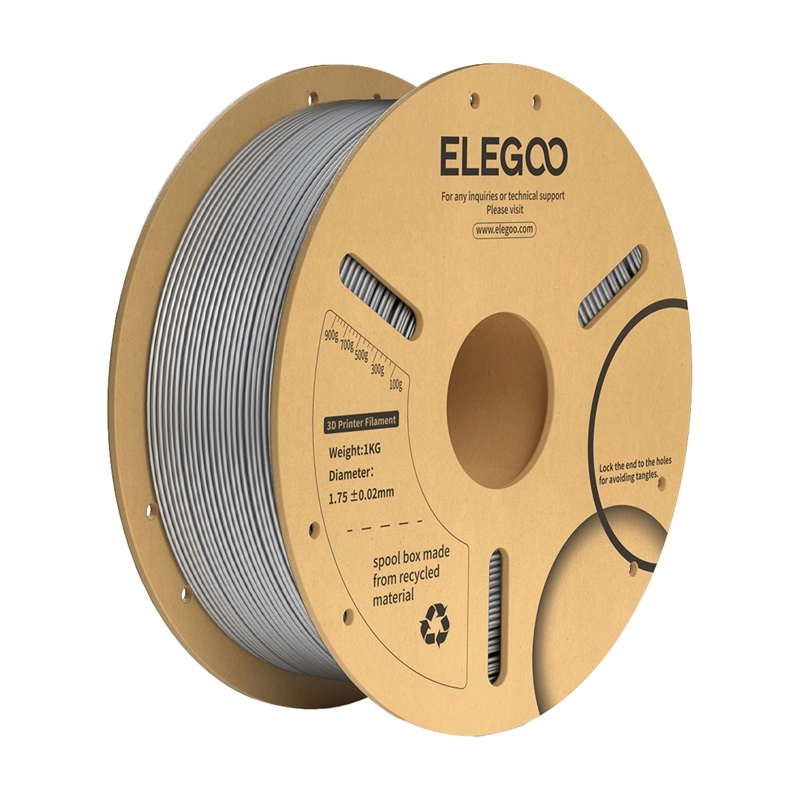 PLA+ ELEGOO filament (Space Gray) 077383