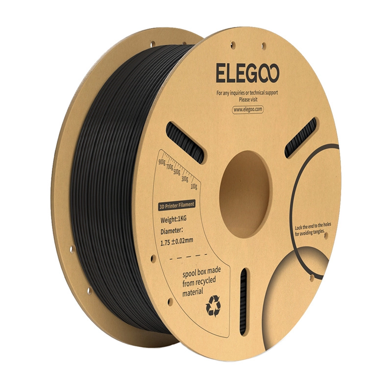 ELEGOO PLA+ Filament (Black) 6976021769261