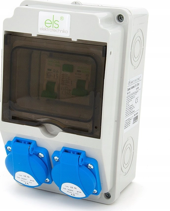 Rozdzielnica budowlana  ogrodowa 2*GS 230V +