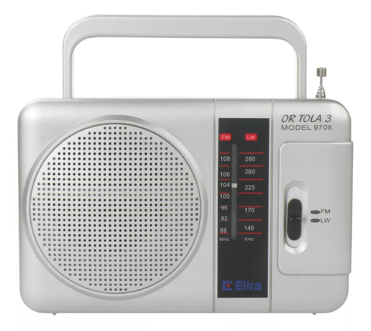 ELTRA TOLA 3 Portable Analog Silver