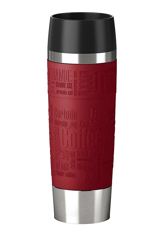 EMSA 515618 travel mug Black Red