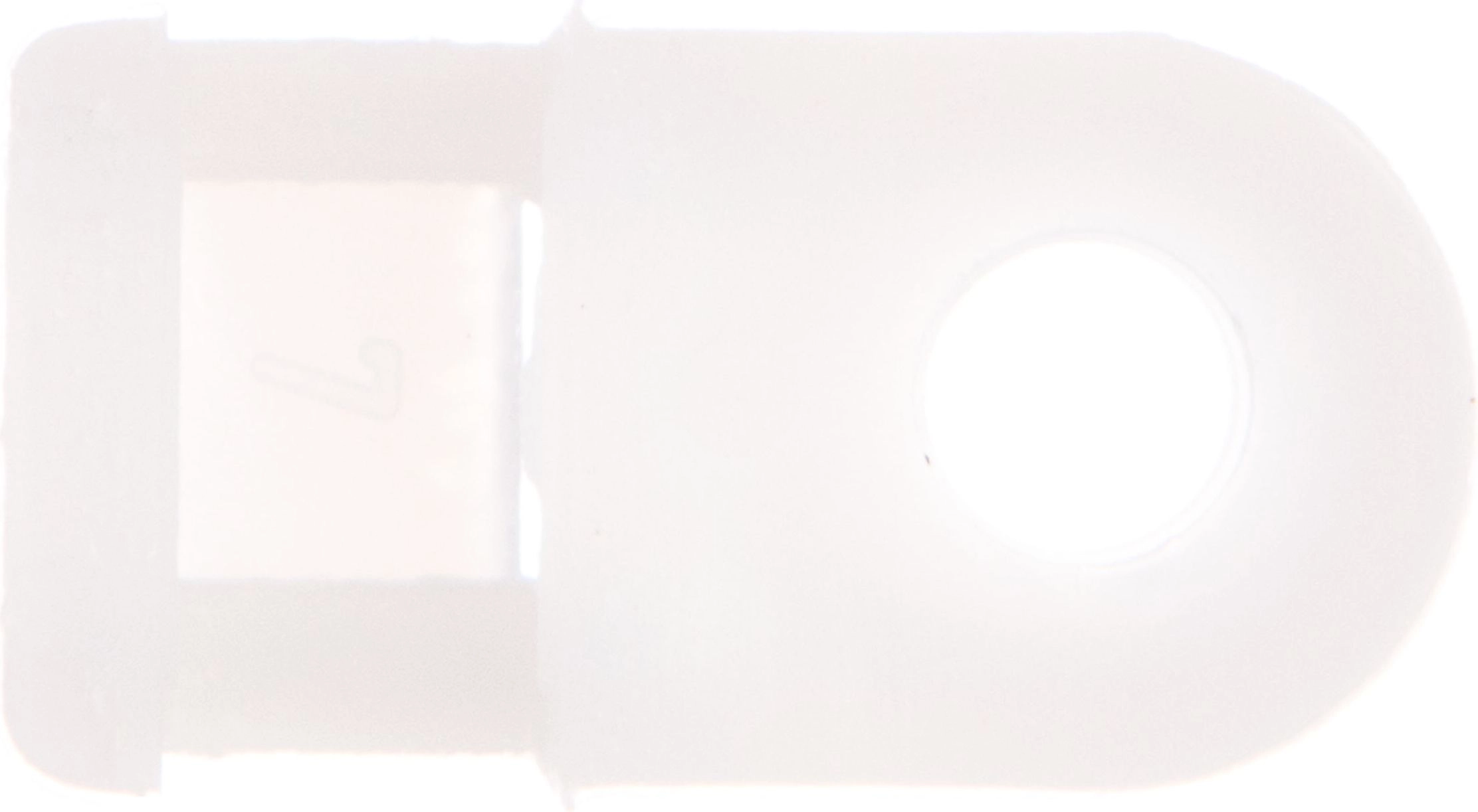 EM Group White eyelet holder F=5mm