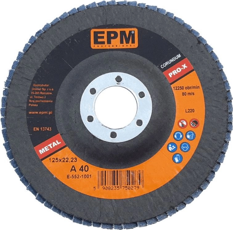 EPM lamelka korundowa EPM PRO-X granulacja