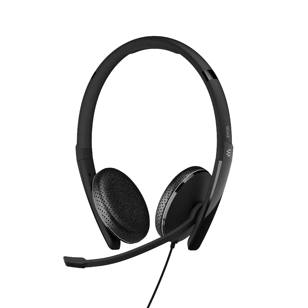 EPOS ADAPT 165 USB-C II Austiņas Vadu Birojs / zvanu centrs USB Veids-C Melns