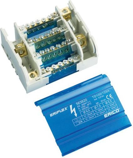 ERICO Blok dystrybucyjny 1P 6x10-35mm2 TD