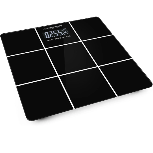 Esperanza EBS004 personal scale Rectangle Black