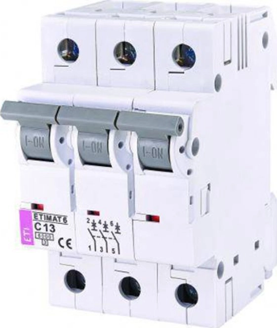 CIRCUIT BREAKER ETIMAT6 C13A 3P 002145515