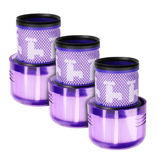 Washable Filter Set for Dyson V11/SV14/SV15/SV16/SV17 Stick Vacuum, 3 Pieces
