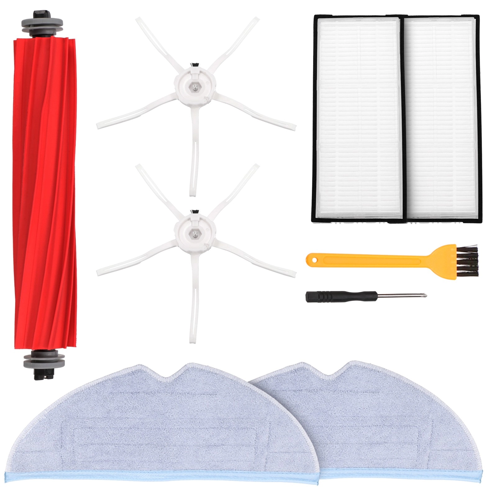 Roborock Vacuum Cleaner Parts Set: Brushes