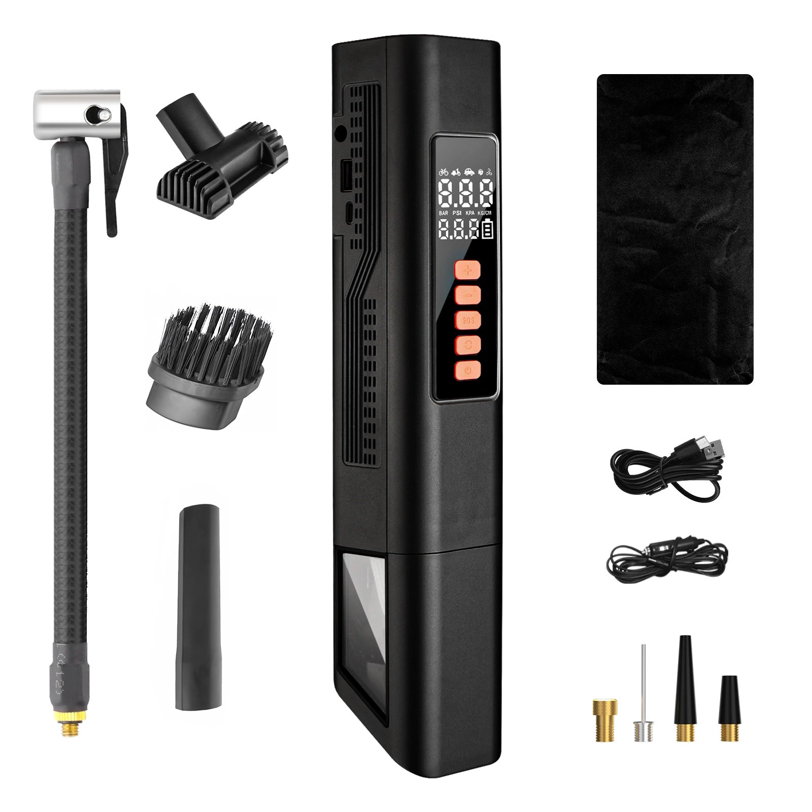 Extralink Car vacuum cleaner with compressor