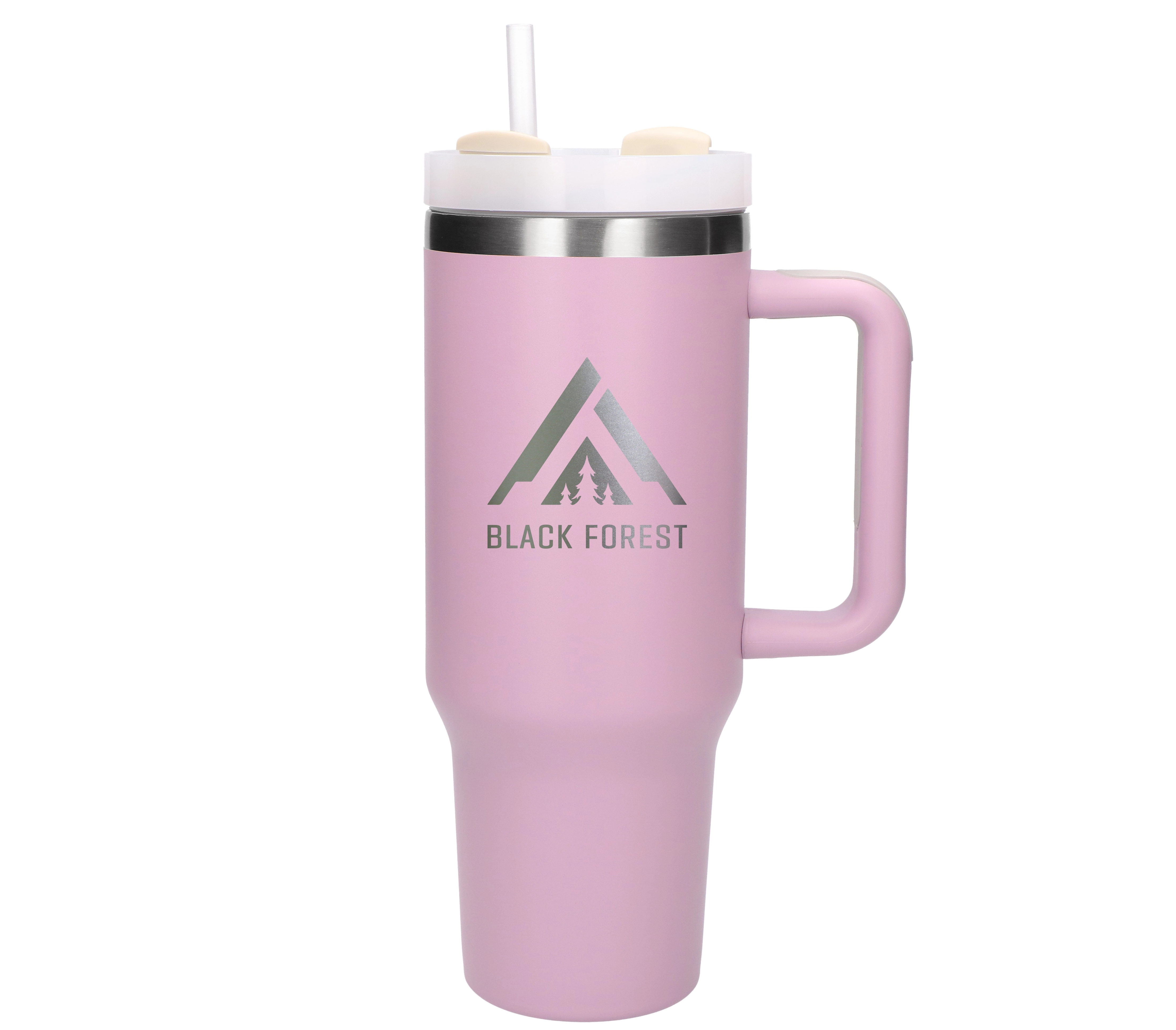 Black Forest  Thermo mug with straw