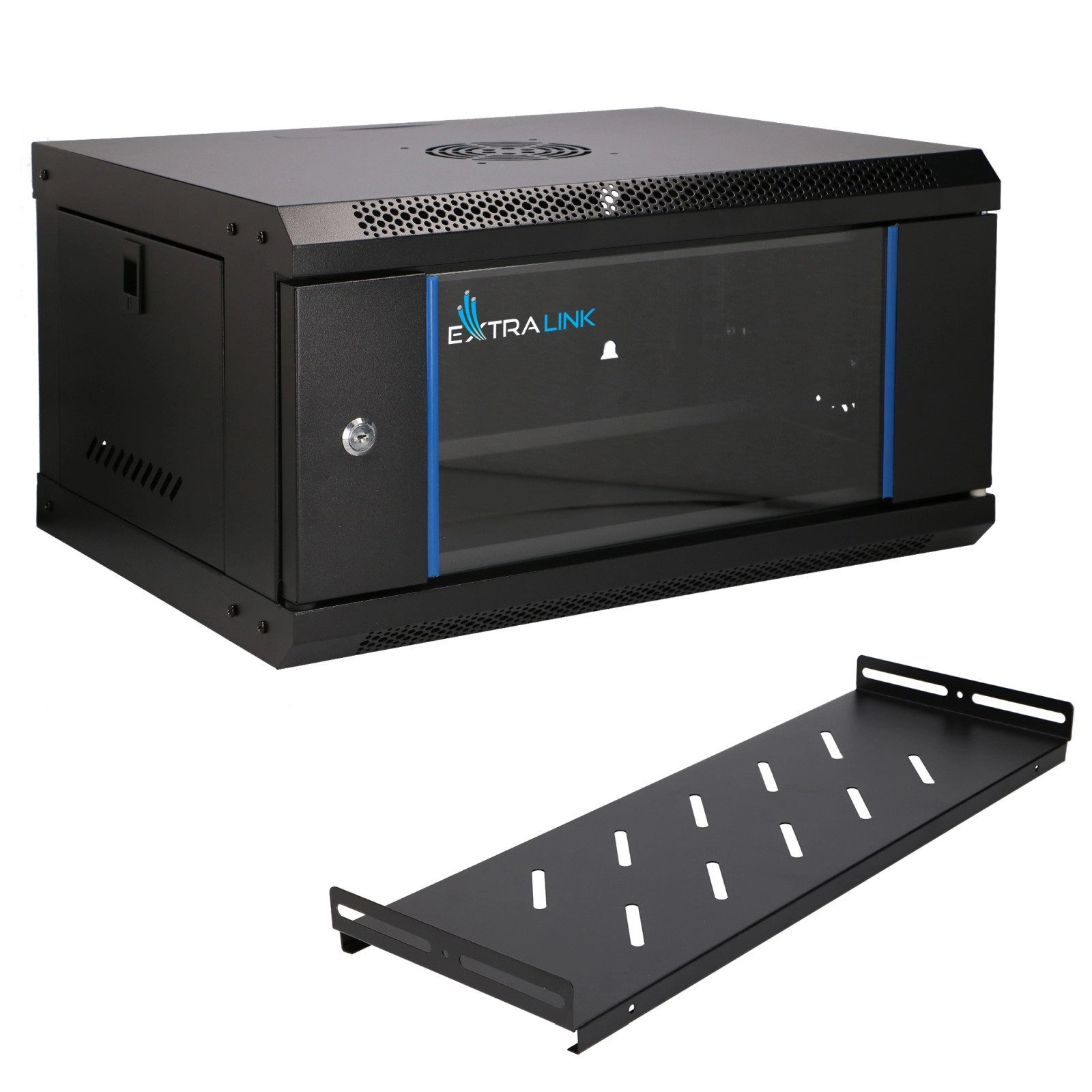 Szafa ExtraLink LITE 4U 530X400 WALL-MOUNTED