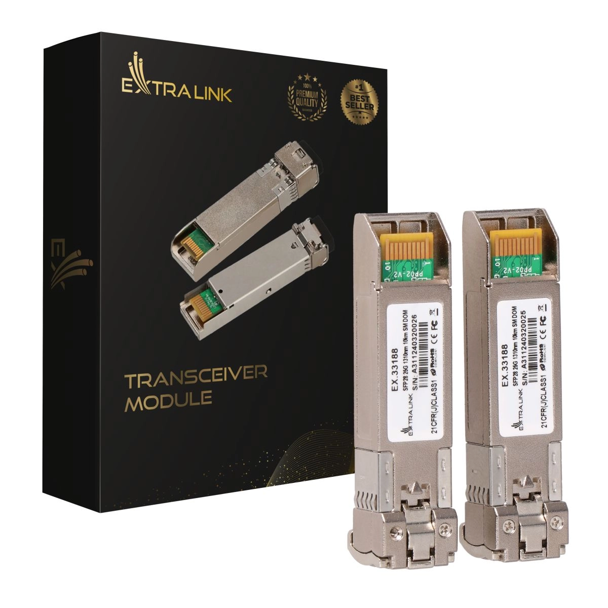 Module SFP28 25G 2-Pack 25Gbps LC/UPC