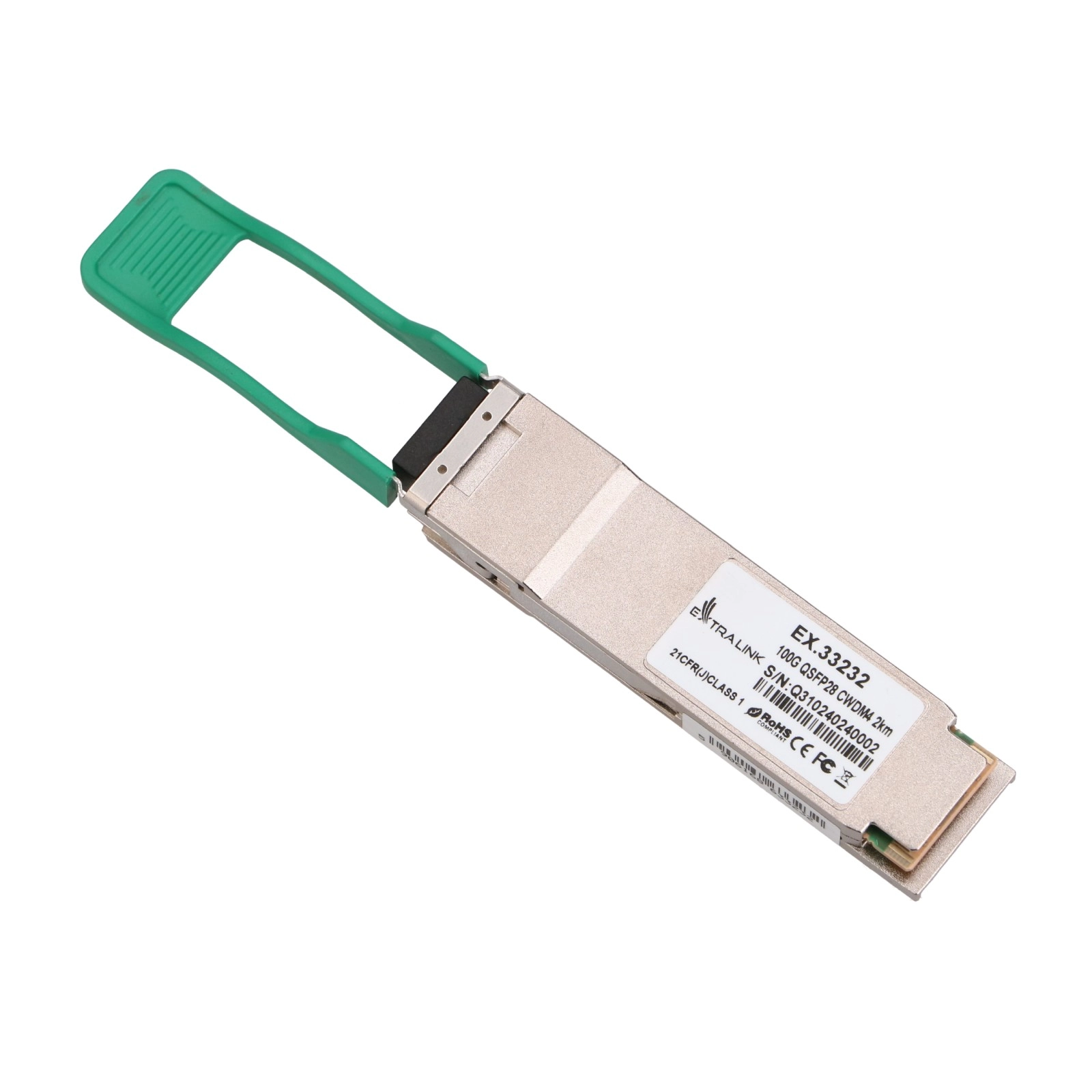 Extralink QSFP28  QSFP28 Module  100Gb/s  2km