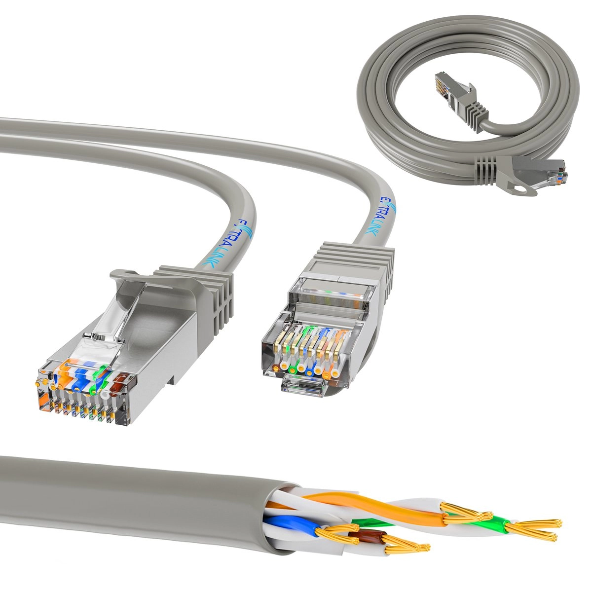 Extralink LAN Patchcord Kat.5e UTP