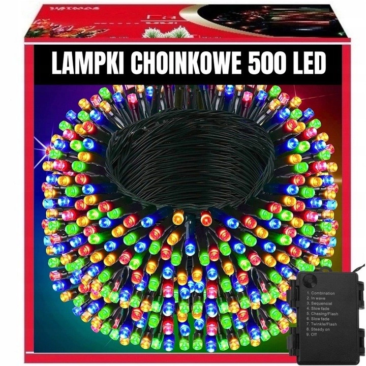 EXTRALINK CHRISTMAS TREE LIGHTS 500LED OUTDOOR