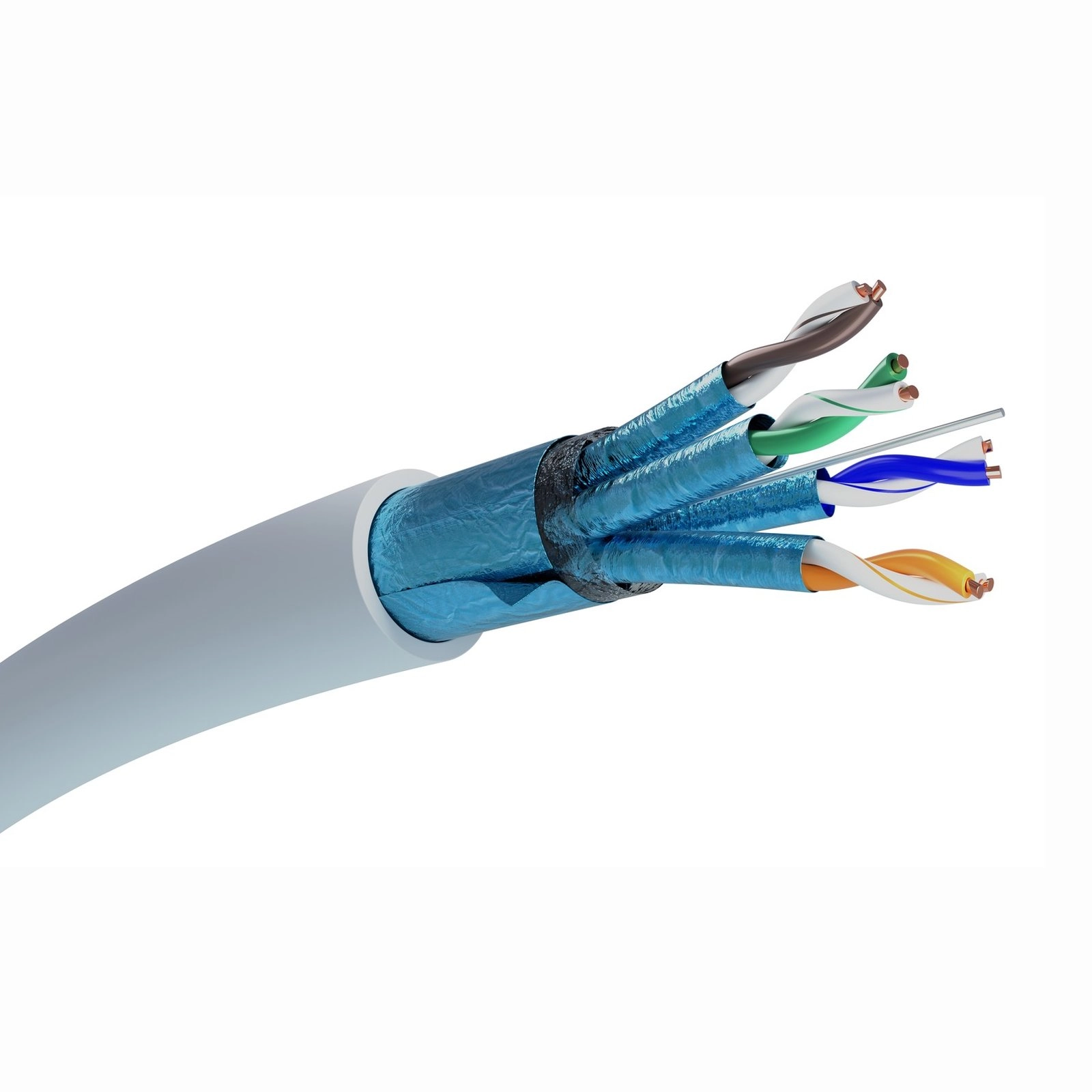 EXTRALINK CAT6A FFTP (F/FTP) INDOOR TWISTED