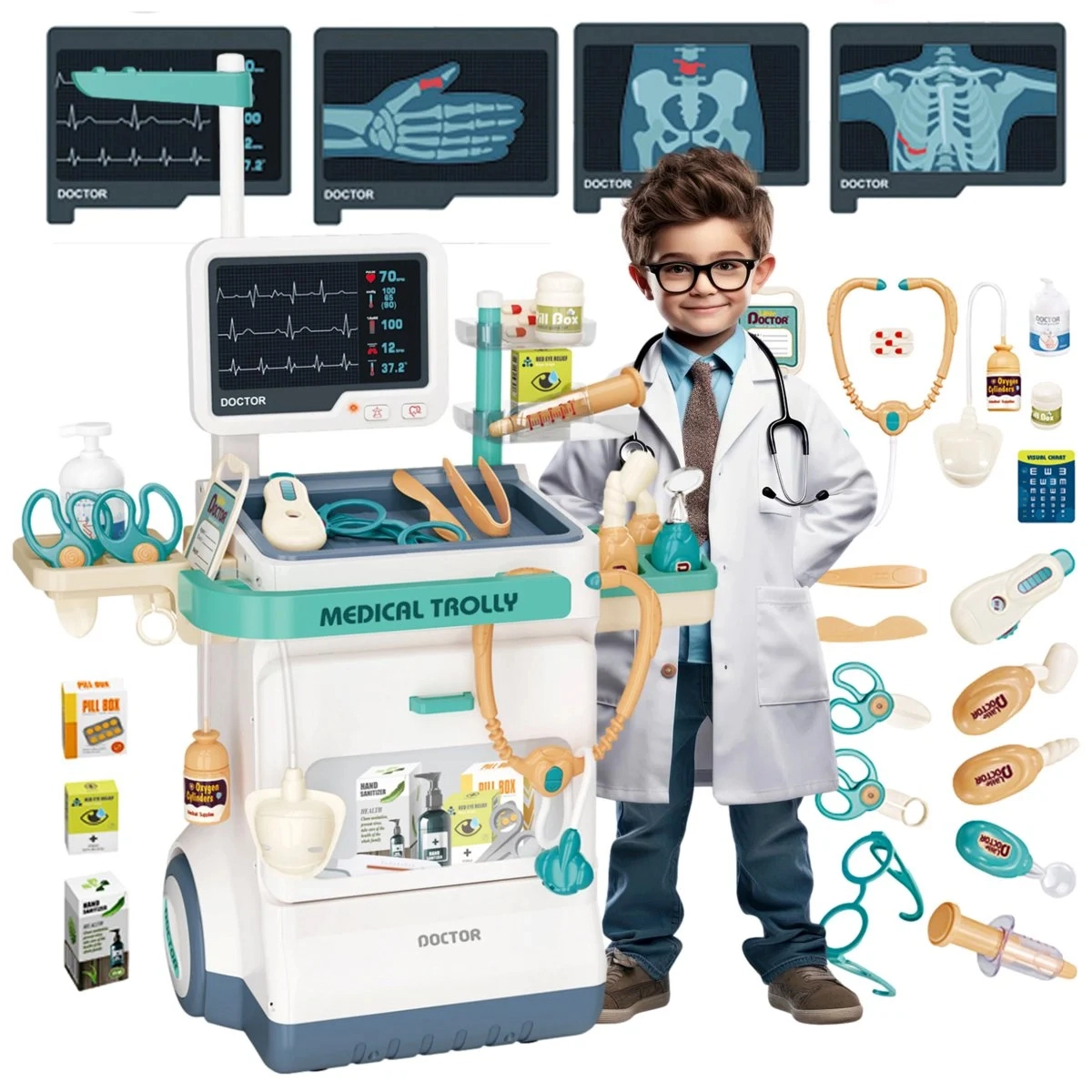EXTRALINK TOYS INTERACTIVE DOCTOR SET LARGE