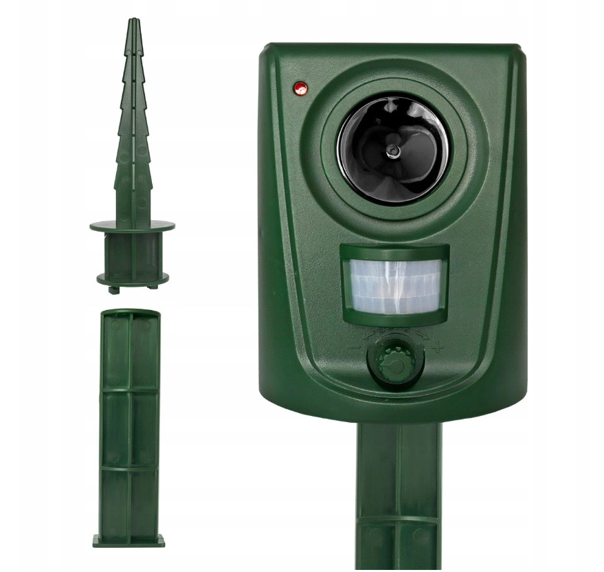BLACK FOREST ULTRASONIC ANIMAL REPELLER WITH