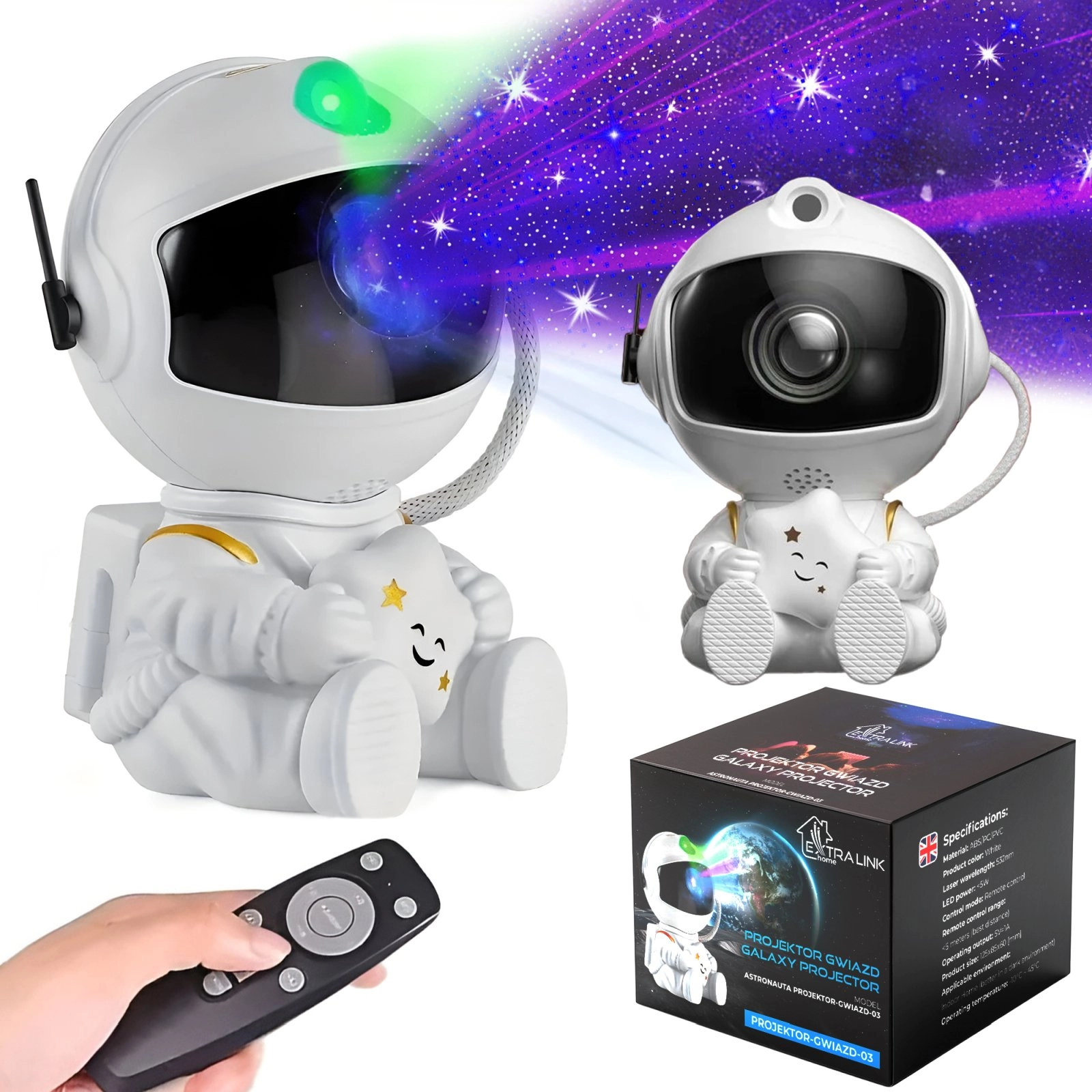 Extralink Home Mini Star Projector Night