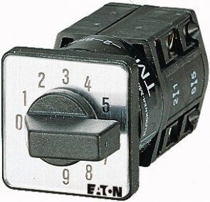 Eaton Cam switch 0-1-2-3-4-5-6-7-8-9 1P 10A