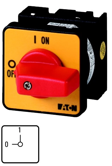 Eaton Cam switch T0-2-1/E-RT 20A 6