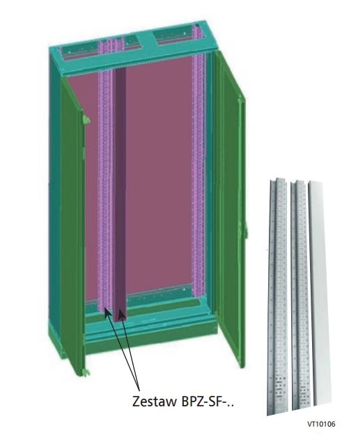 Eaton Set for dividing floor-standing switchboards