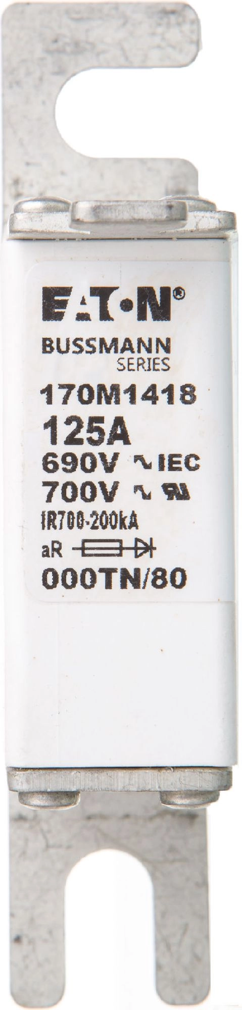 Eaton Fuse insert NH000 125A aR