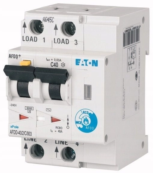Eaton Fire spark detector 2P 40A