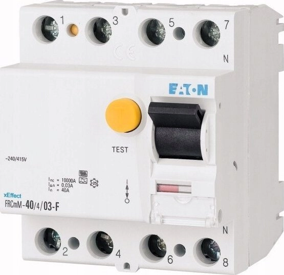 Eaton Residual current circuit breaker 4P