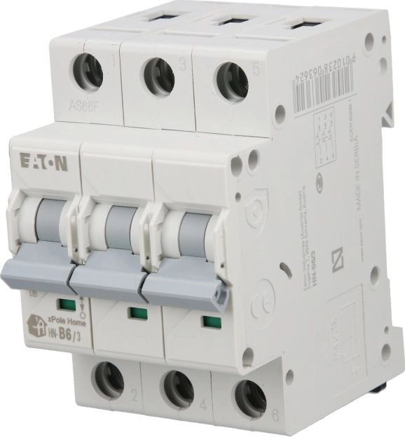 Eaton Wyłącznik nadprądowy 3P B 6A