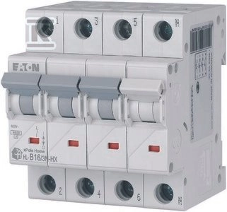 Eaton Circuit breaker 3P+N B 16A