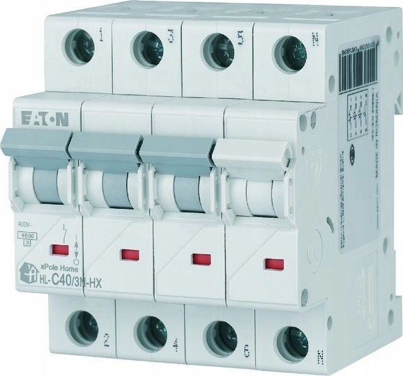 Eaton Circuit breaker 3P+N C 40A