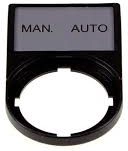 Eaton Description plate MAN-AUTO 50x30mm black