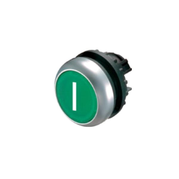 Eaton Flat button M22-D-G-X1 green -