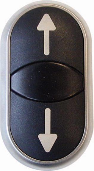 Eaton Double button drive  black  backlit