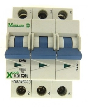 Eaton Circuit breaker PLSM-C20/3-MW 3P C