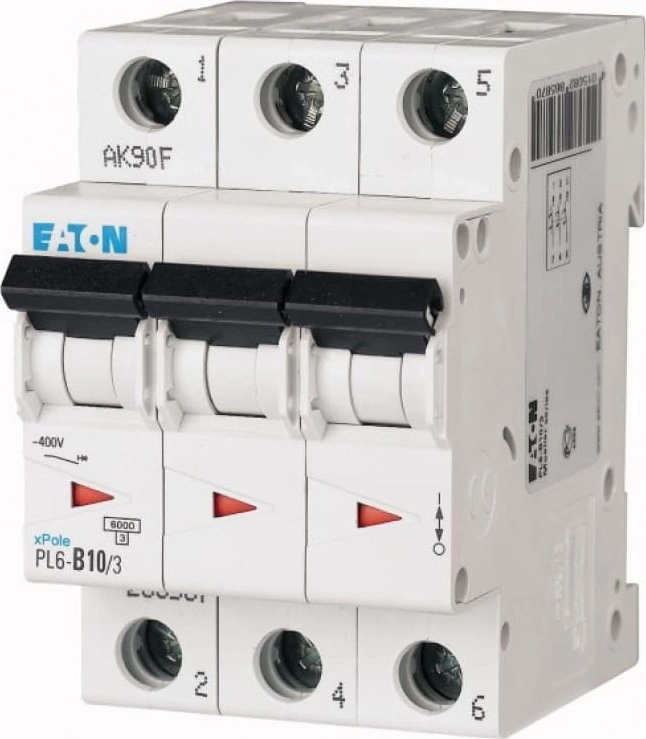 Eaton Circuit breaker 3P B 10A