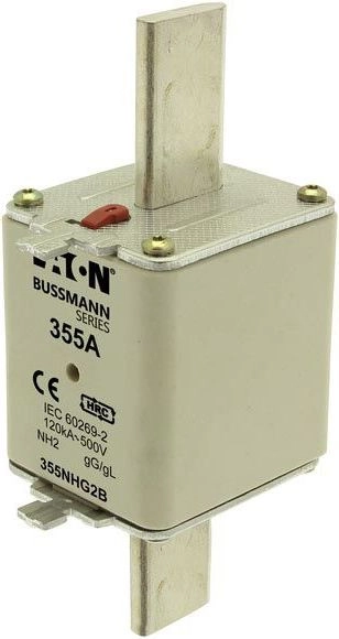 Eaton 355A Centred Tag Fuse  NH2
