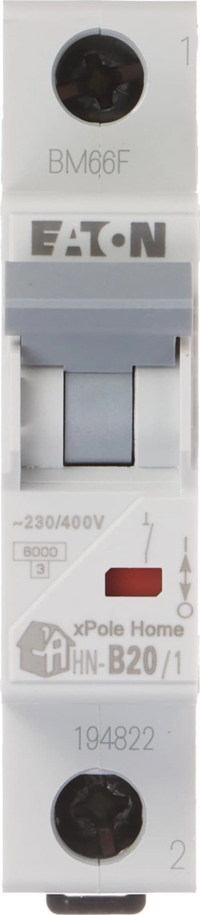 Eaton CIRCUIT BREAKER HN-B20/1 SINGLE PHASE