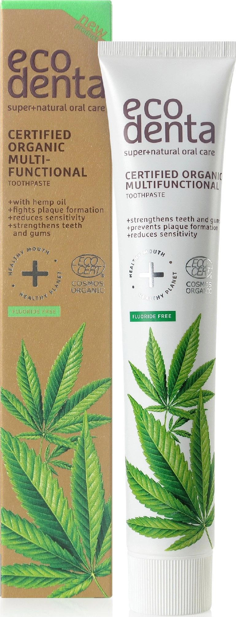 Ecodenta Multi-Functional Toothpaste - Hemp Oil