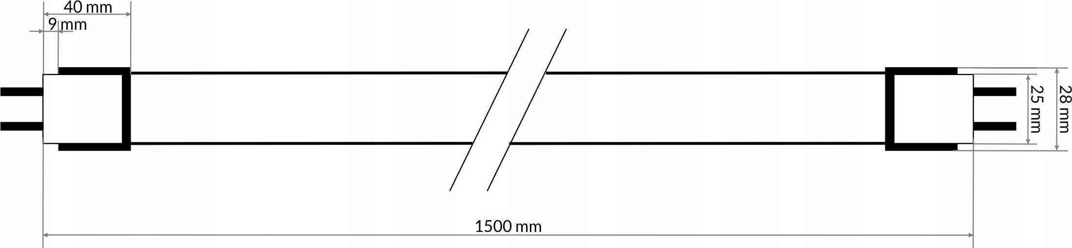 Świetlówka Ecolight Świetlówka LED G13 T8