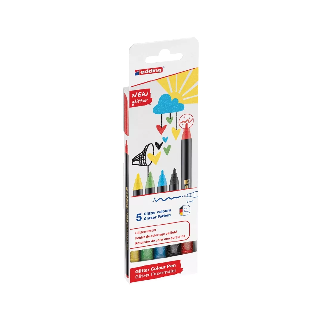 Edding 4-1200-5-3 felt pen Aqua  Black