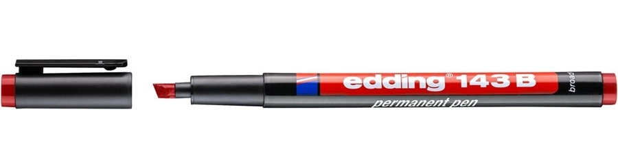 Edding 143 B permanent marker Chisel