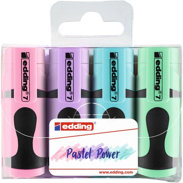 Edding 7 marker 4 pc(s) Chisel